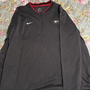 Men’s Georgia bulldogs Nike quarter zip jacket